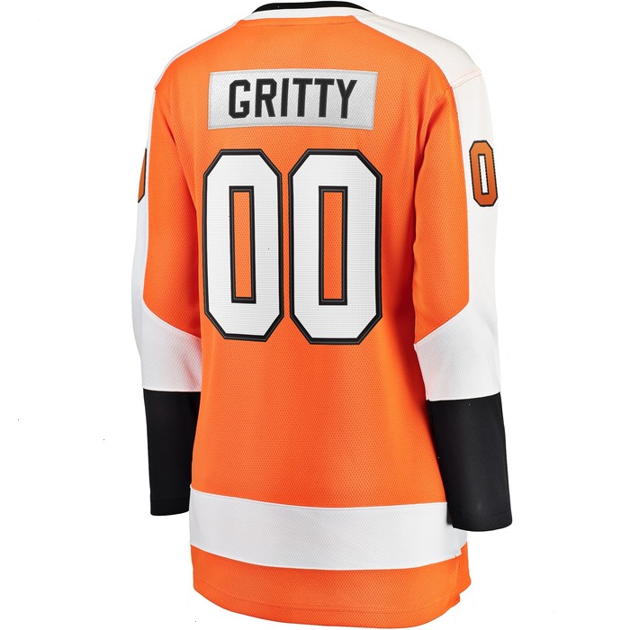 Gritty Philadelphia Flyers Women's Fanatics Branded Breakaway Player Jersey - Orange