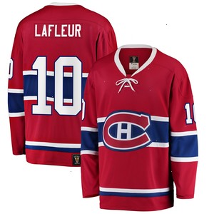 Guy Lafleur Montreal Canadiens Fanatics Branded Premier Breakaway Retired Player Jersey - Red