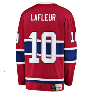 Guy Lafleur Montreal Canadiens Fanatics Branded Premier Breakaway Retired Player Jersey - Red