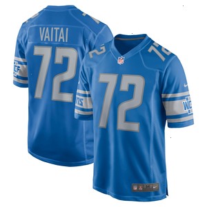 Halapoulivaati Vaitai Detroit Lions Nike Game Jersey - Blue