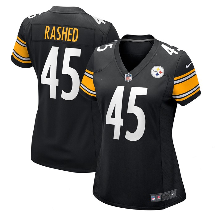 Hamilcar Rashed Jr. Pittsburgh Steelers Nike Women's Game Player Jersey - Black