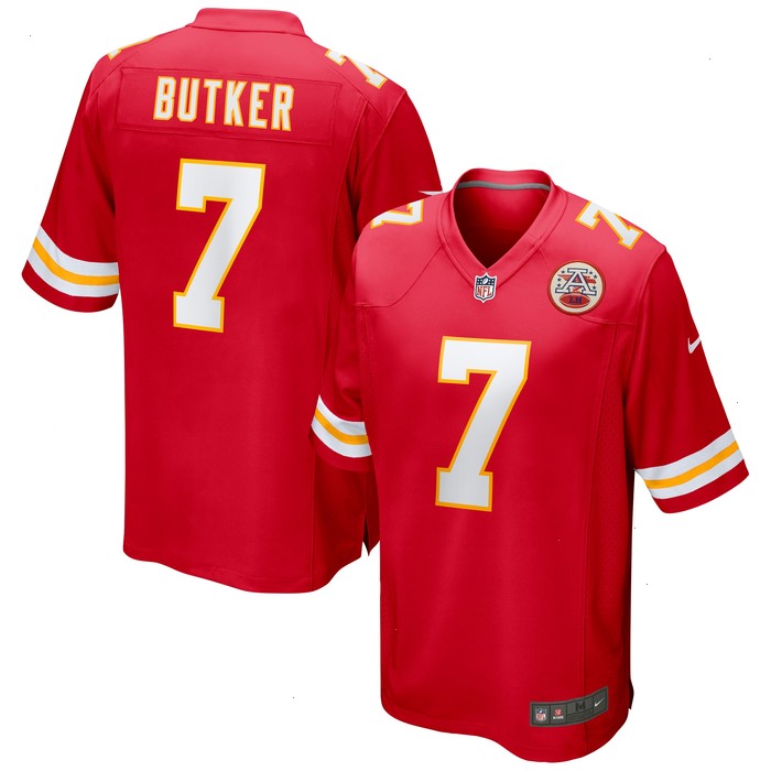 Harrison Butker Kansas City Chiefs Nike Game Jersey - Red