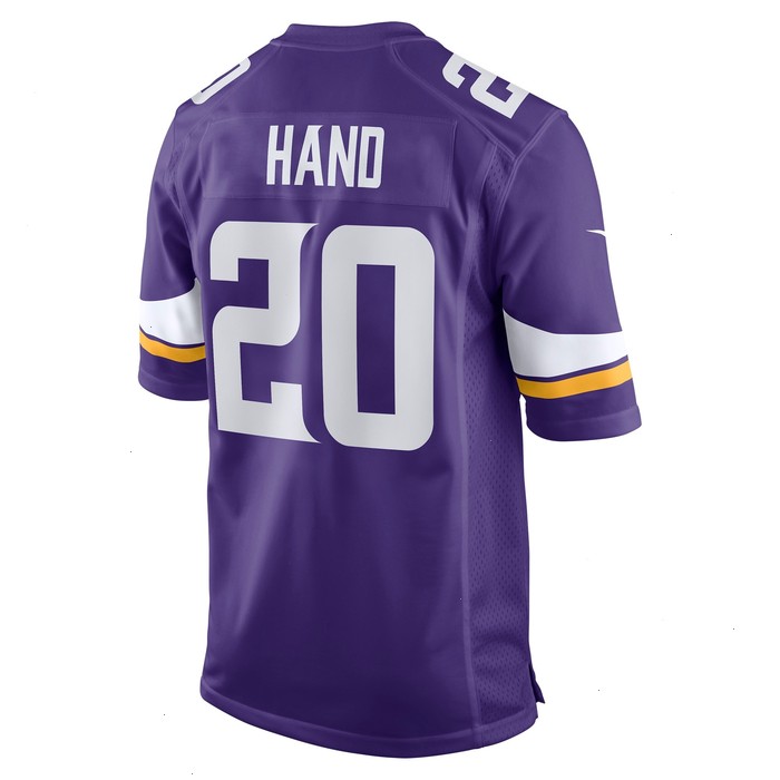 Harrison Hand Minnesota Vikings Nike Player Game Jersey - Purple