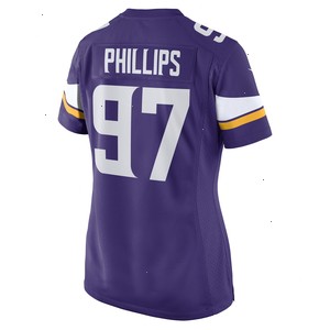 Harrison Phillips Minnesota Vikings Nike Women's Game Player Jersey - Purple