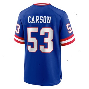 Harry Carson New York Giants Nike Classic Retired Player Game Jersey - Royal