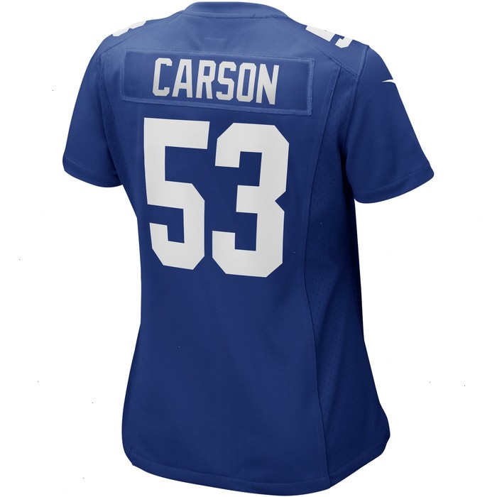 Harry Carson New York Giants Nike Women's Game Retired Player Jersey - Royal