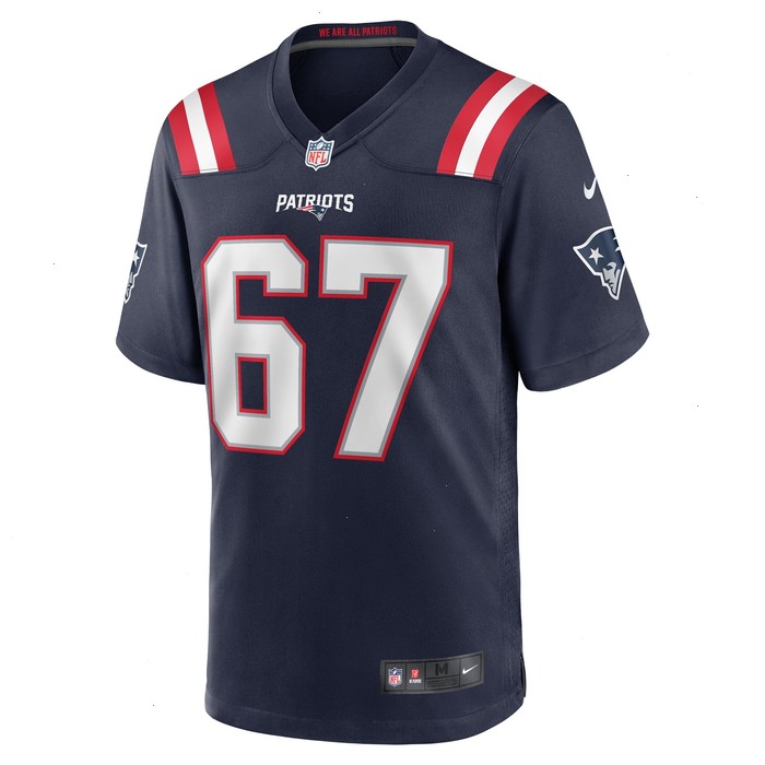 Hayden Howerton New England Patriots Nike Home Game Player Jersey - Navy