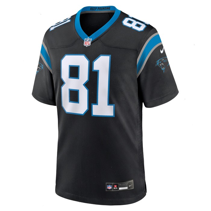 Hayden Hurst Carolina Panthers Nike Team Game Jersey - Black