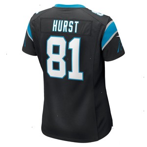 Hayden Hurst Carolina Panthers Nike Women's Game Player Jersey - Black