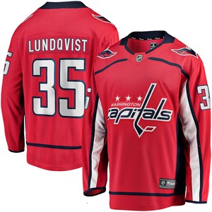 Henrik Lundqvist Washington Capitals Fanatics Branded Breakaway Player Jersey - Red