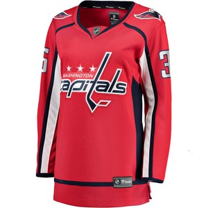 Henrik Lundqvist Washington Capitals Fanatics Branded Women's Breakaway Player Jersey - Red