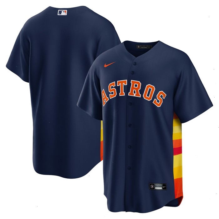 Houston Astros Nike Alternate Replica Team Jersey - Navy