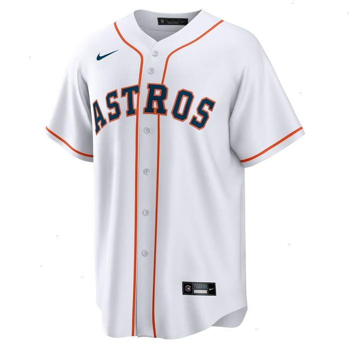 Houston Astros Nike Home Replica Team Jersey - White