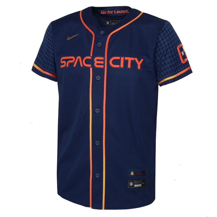 Houston Astros Nike Preschool 2022 City Connect Replica Jersey - Navy