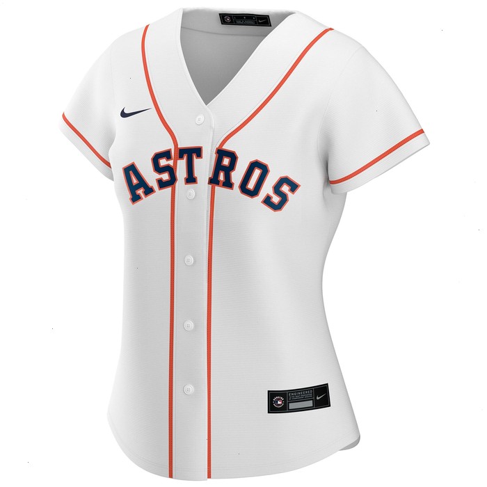 Houston Astros Nike Women's Home Replica Custom Jersey - White