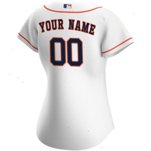 Houston Astros Nike Women's Home Replica Custom Jersey - White