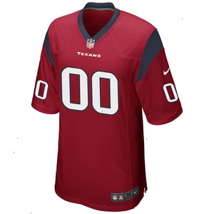 Houston Texans Nike Alternate Custom Game Jersey - Red