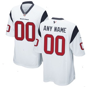 Houston Texans Nike Custom Game Jersey - White