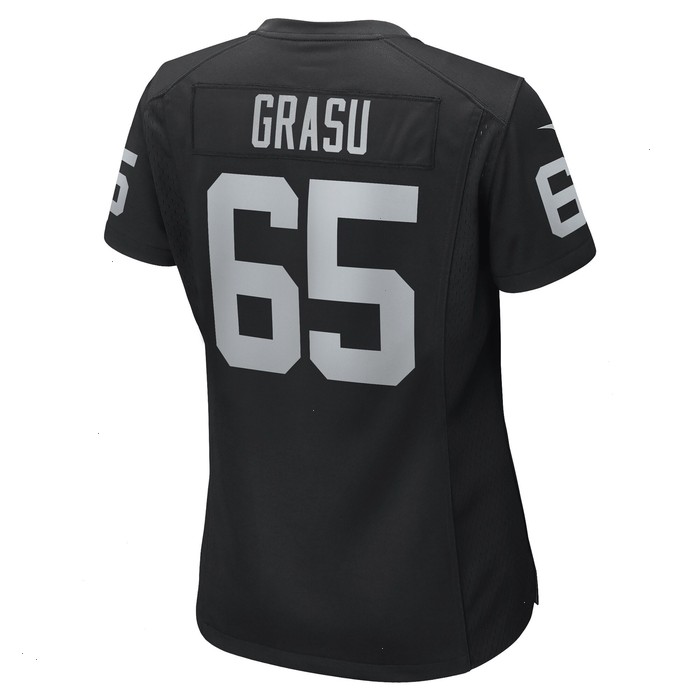 Hroniss Grasu Las Vegas Raiders Nike Women's Game Player Jersey - Black