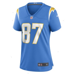 Hunter Kampmoyer Los Angeles Chargers Nike Women's Game Player Jersey - Powder Blue