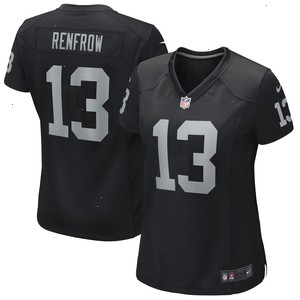 Hunter Renfrow Las Vegas Raiders Nike Women's Game Player Jersey - Black