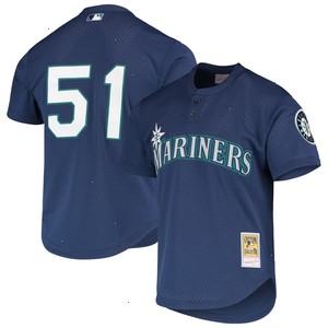 Ichiro Suzuki Seattle Mariners Mitchell & Ness Cooperstown Collection Mesh Batting Practice Jersey - Royal