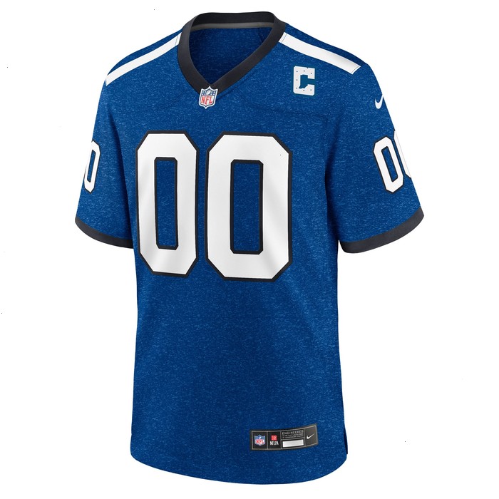 Indiana Nights Indianapolis Colts Nike Alternate Custom Game Jersey - Blue