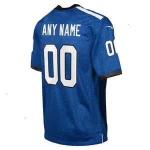  Indianapolis Colts Nike Youth Indiana Nights Alternate Custom Game Jersey - Blue