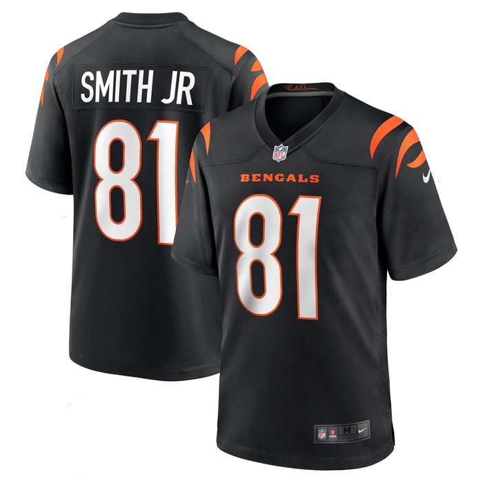 Irv Smith Jr. Cincinnati Bengals Nike Game Jersey - Black