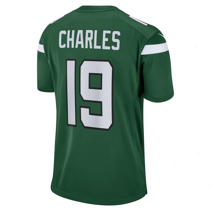 Irvin Charles New York Jets Nike Team Game Jersey - Gotham Green