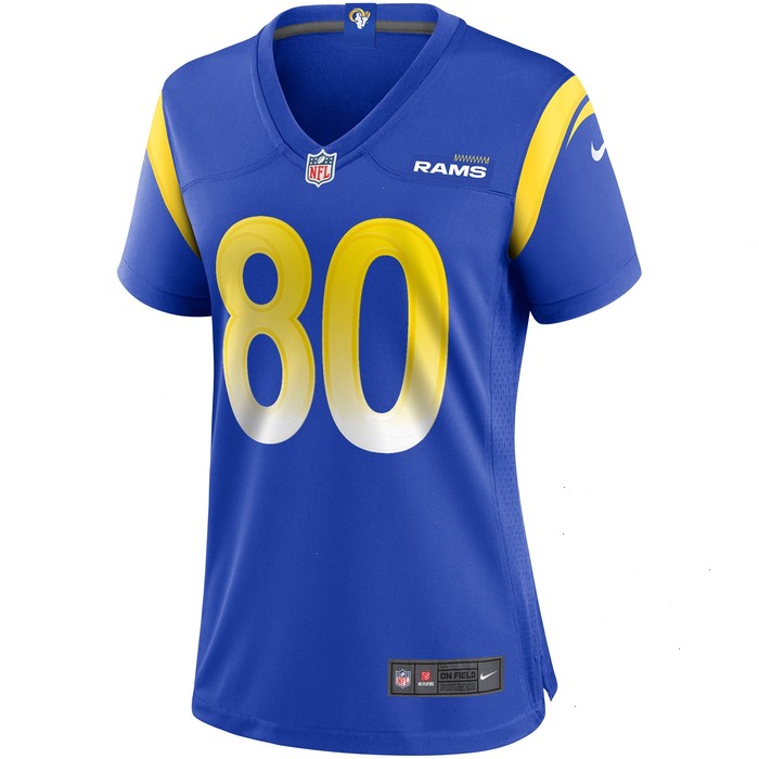 Isaac Bruce Los Angeles Rams Nike Women's Game Retired Player Jersey - Royal