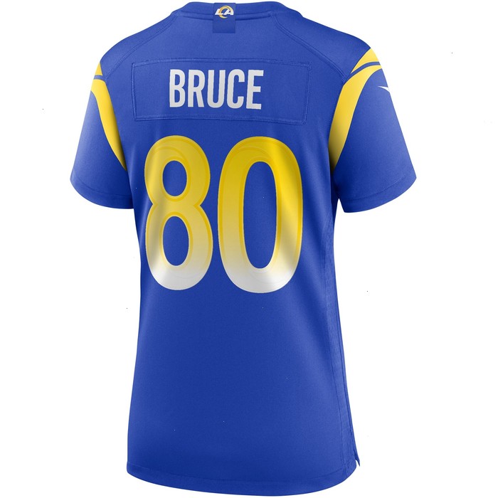 Isaac Bruce Los Angeles Rams Nike Women's Game Retired Player Jersey - Royal