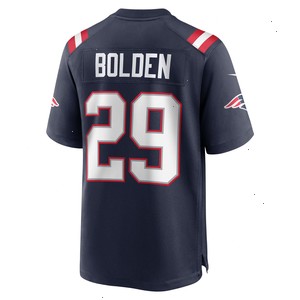 Isaiah Bolden New England Patriots Nike Team Game Jersey - Navy