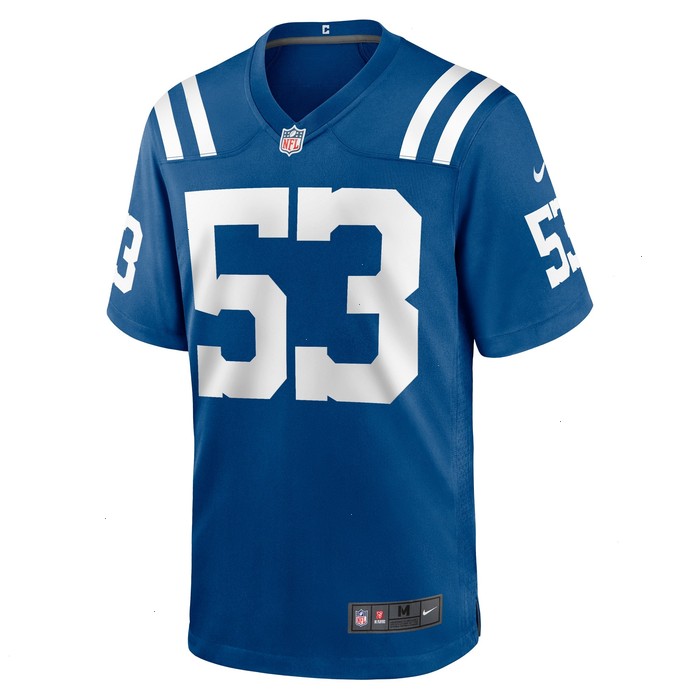 Isaiah Land Indianapolis Colts Nike Team Game Jersey - Royal