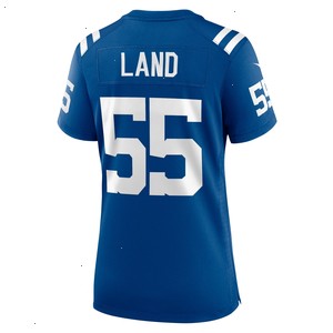 Isaiah Land Indianapolis Colts Nike Women's Team Game Jersey - Royal V1