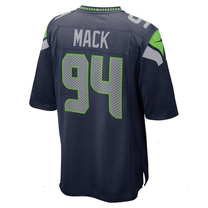 Isaiah Mack Seattle Seahawks Nike Home Game Player Jersey - College Navy