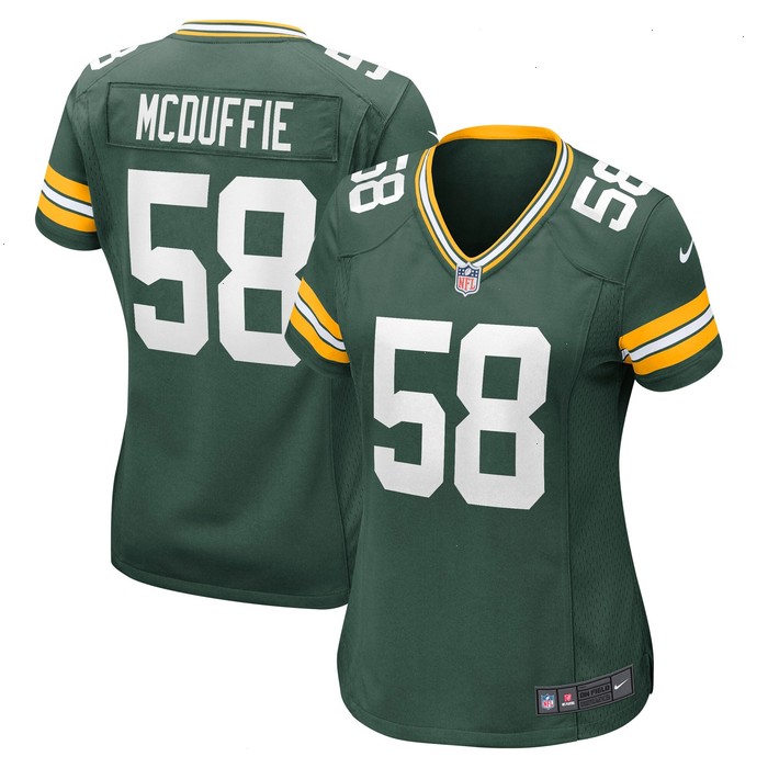 Isaiah McDuffie Green Bay Packers Nike Women's Game Jersey - Green