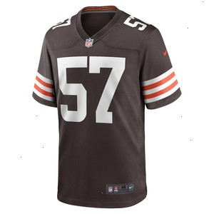 Isaiah McGuire Cleveland Browns Nike Team Game Jersey - Brown