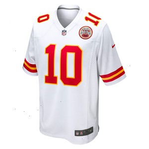 Isiah Pacheco Kansas City Chiefs Nike Away Game Player Jersey - White