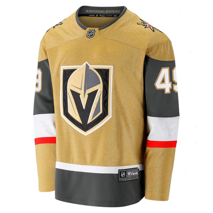 Ivan Barbashev Vegas Golden Knights Fanatics Branded Home Breakaway Jersey - Gold