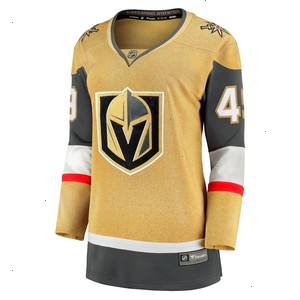 Ivan Barbashev Vegas Golden Knights Women's Fanatics Branded Home Breakaway Jersey - Gold