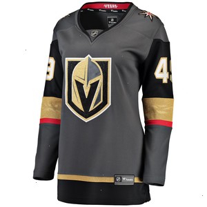 Ivan Barbashev Vegas Golden Knights Women's Fanatics Branded Home Breakaway Jersey - Gray