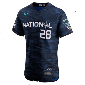 J.D. Martinez National League Nike 2023 MLB All-Star Game Vapor Premier Elite Player Jersey - Royal