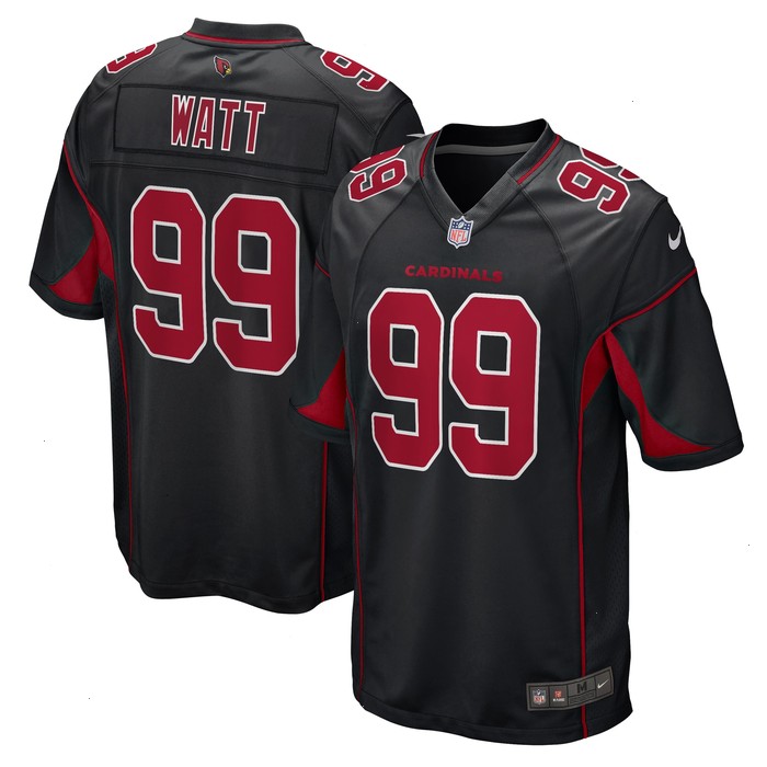 J.J. Watt Arizona Cardinals Nike 2nd Alternate Game Jersey - Black