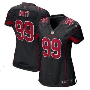 J.J. Watt Arizona Cardinals Nike Women's 2nd Alternate Game Jersey - Black