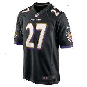 J.K. Dobbins Baltimore Ravens Nike Game Jersey - Black