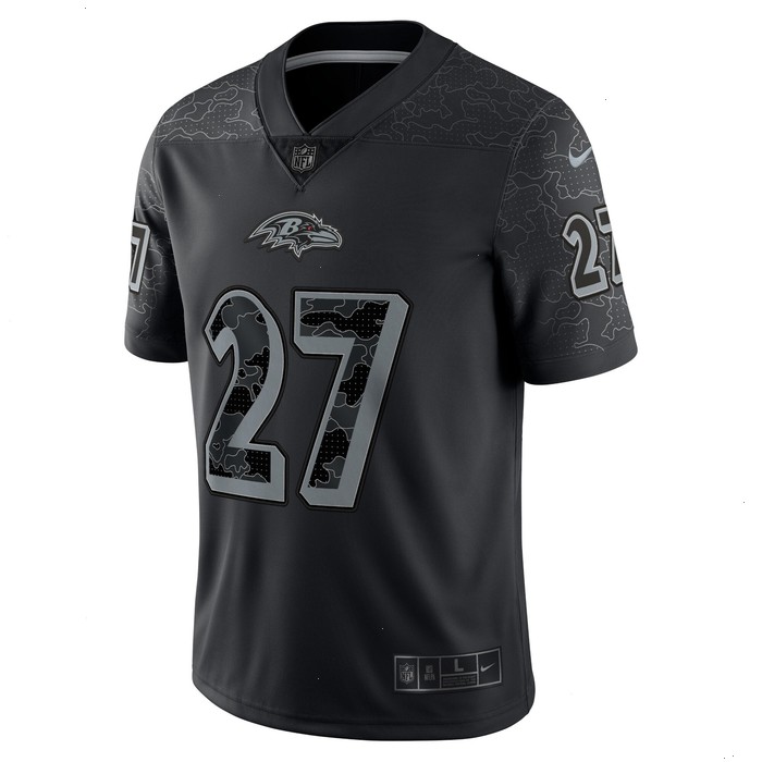 J.K. Dobbins Baltimore Ravens Nike RFLCTV Limited Jersey - Black