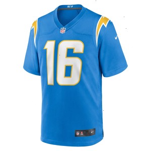 JK Scott Los Angeles Chargers Nike Game Jersey - Powder Blue