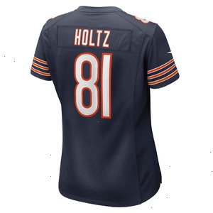 J.P. Holtz Chicago Bears Nike Women's Game Jersey - Navy