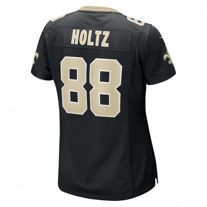 J.P. Holtz New Orleans Saints Nike Women's Game Player Jersey - Black